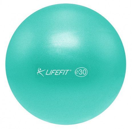 Míč OVERBALL LIFEFIT 30cm, tyrkysový