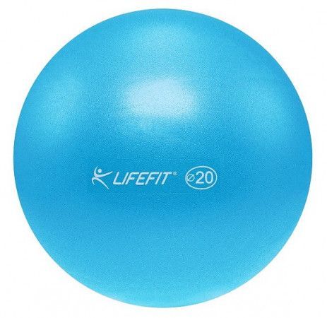 Míč OVERBALL LIFEFIT 20cm, světle modrý