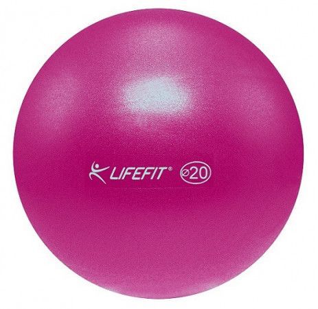 Míč OVERBALL LIFEFIT 20cm, bordó