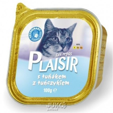 Plaisir Cat vanička 100g tuňák -13678