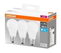 OSRAM LED LED ClasA  230V 8,5W 840 E27 noDIM A+ Plast matný 806lm 4000K 10000h (krabička 3ks)