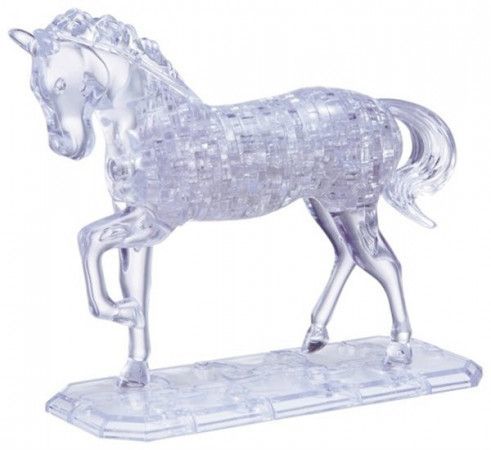 HCM KINZEL 3D Crystal puzzle Kůň 100 dílků