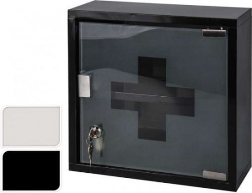 Lékárnička nerez/sklo