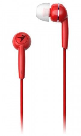 GENIUS sluchátka s mikrofonem HS-M320, červená, 31710005415