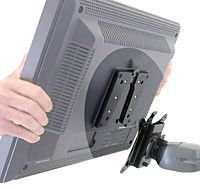 ERGOTRON Quick Release Bracket, redukce na úchyt ramena držáku pro LCD, 60-589-060
