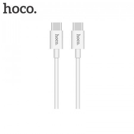 Hoco Skilled Charging Data Cable - Type-C to Type-C (White)