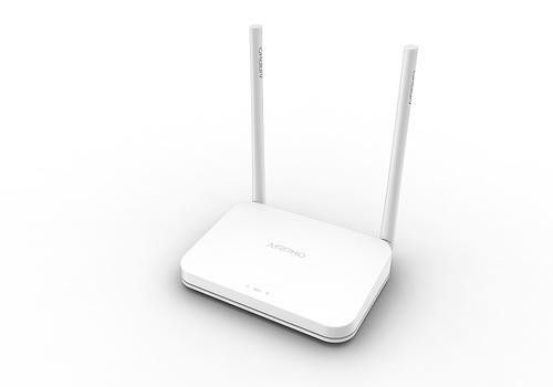 AIRPHO AR-W200 wifi 300Mbps AP/router, 4xLAN, 1xWAN ,2x fixní antena 5dB, AR-W200