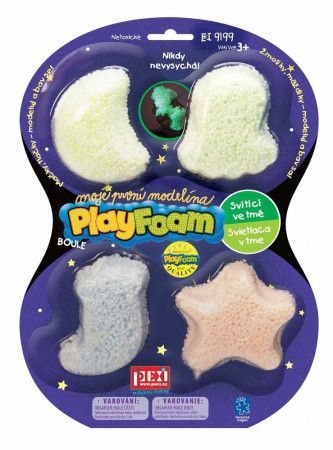 PlayFoam® Boule 4pack svítící