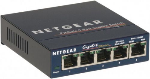 Netgear 5x 10/100/1000 Ethernet Switch, GS105GE