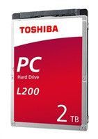 TOSHIBA HDD L200 2TB, SMR, SATA III, 5400 rpm, 128MB cache, 2,5
