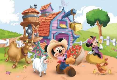 TREFL Puzzle Farmář Mickey Mouse 160 dílků