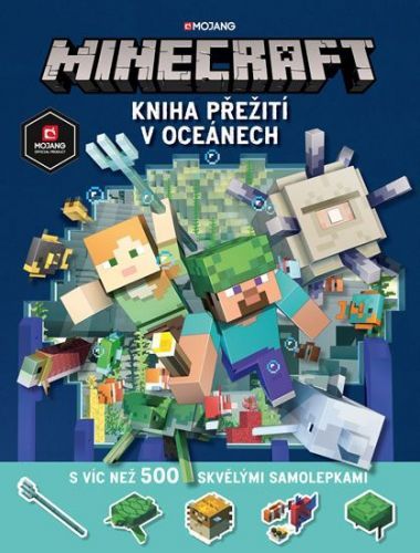 Kolektiv Autorů: Minecraft - Kniha Přežití V Oceánech S Více Než 500 Skvělými Samolepkami