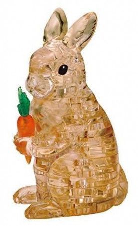 HCM KINZEL 3D Crystal puzzle Zajíc 41 dílků