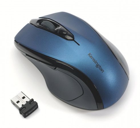 Kensington Bezdrátová myš Pro Fit™, modrá, K72421WW