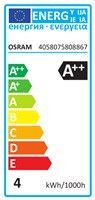 OSRAM LED STAR ClasP  230V 4W 840 E14 noDIM A++ Sklo matné 470lm 4000K 15000h (blistr 1ks)