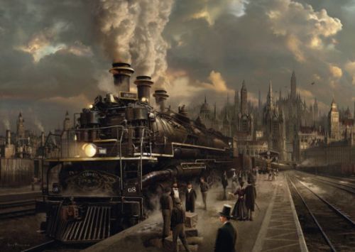 SCHMIDT Puzzle Lokomotiva 1000 dílků