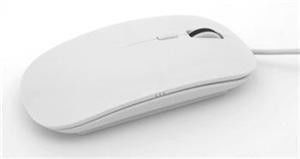 ACUTAKE PURE-O-MOUSE White 800/1200DPI (USB), Pure-o-Mouse White