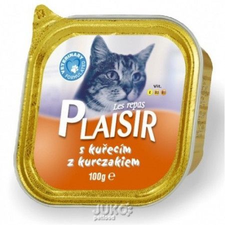 Plaisir Cat vanička 100g kuřecí -13676
