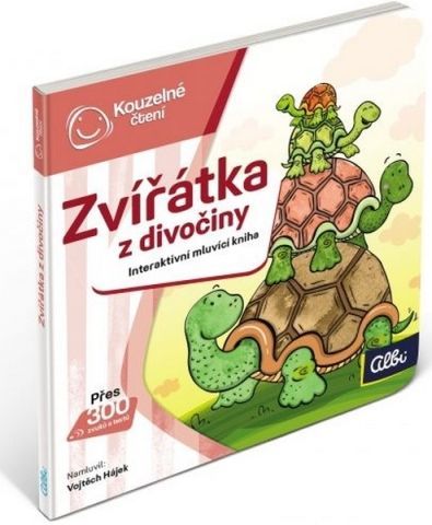 ALBI Kouzelné čtení - Minikniha - Zvířátka z divočiny