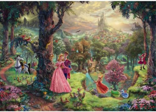 SCHMIDT Puzzle Šípková Růženka 1000 dílků