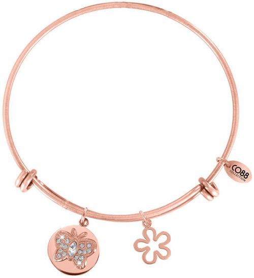 CO88 Ocelový náramek s motýlkem 860-180-010008-0000