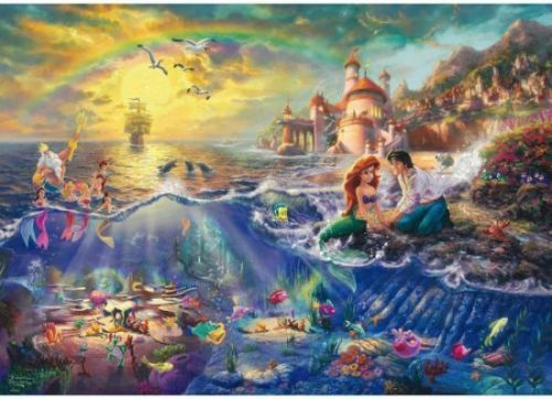 SCHMIDT Puzzle Malá mořská víla Ariel 1000 dílků