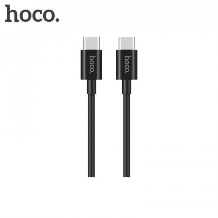 Hoco Skilled Charging Data Cable - Type-C to Type-C (Black)