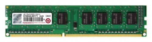 TRANSCEND 4 GB DDR3 1333 U-DIMM 1Rx8, TS512MLK64V3H