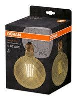 OSRAM LED Filament Vintage 1906 PINECONE  230V 4,5W 825 E27 noDIM A+ Sklo čiré GOLD 470lm 2500K 15000h (krabička 1ks)