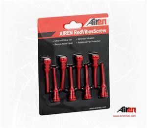AIREN RedVibes Screw (8pcs Red color pack), AIREN RedVibesScrew
