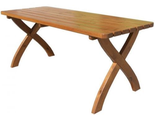 Zahradní dřevěný stůl STRONG masiv FSC