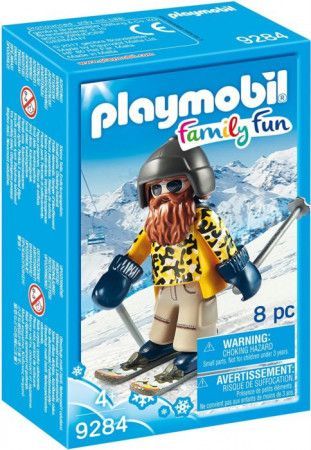 PLAYMOBIL Lyžař na lyžích 9284