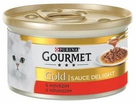 Gourmet Gold Sauce Delight Hovězí v omáčce 85g