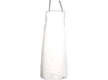 Ansell zástěra PVC-45W kyselin. bílá
