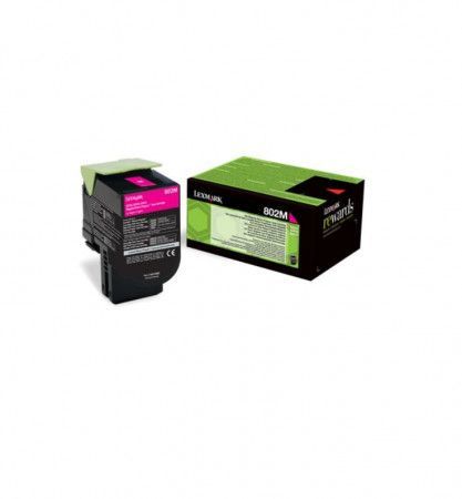 802M Magenta Return Program Toner Cartridge - 1 000 stran, 80C20M0