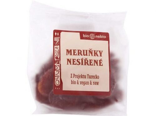 Bio nebio s. r. o. Bio sušené meruňky nesířené 150 g