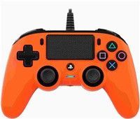 Nacon Wired Compact Controller - ovladač pro PlayStation 4 - oranžový, PS4OFCPADORANGE