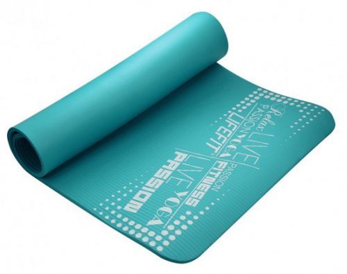 Podložka LIFEFIT YOGA MAT EXKLUZIV , 100x60x1cm, tyrkysová