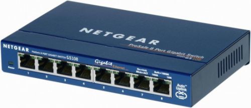 Netgear 8x 10/100/1000 Ethernet Switch, GS108GE