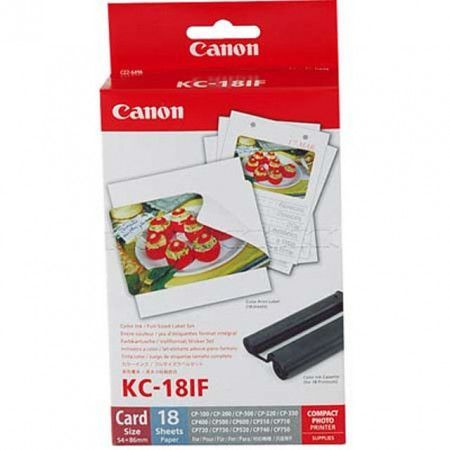 Canon KC-18IF (Full sized label) 18 ks, 7741A001