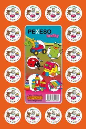 Rodinná hra Pexeso: Hračky