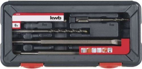 Sada vrtaků 6 kusů KWB