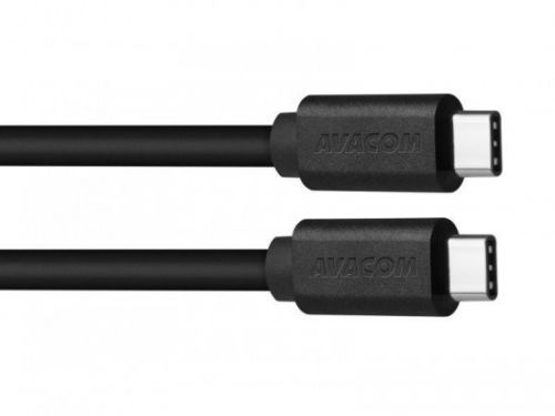 Datový a nabíjecí kabel USB Type-C - USB Type-C, 100cm, černá, DCUS-TPCC-P10B