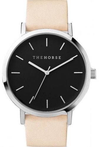 THE HORSE POLISHED STEEL / CHARCOAL FACE / VEGETABLE TAN