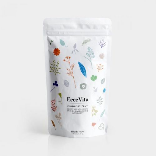 Ecce Vita (superpotraviny) Bylinný čaj Plodnost Ženy 50g EcceVita