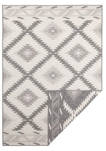 Bougari - Hanse Home koberce Kusový koberec Twin Supreme 103428 Malibu grey creme - 80x150 cm Béžová