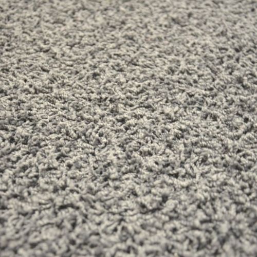Vopi koberce Kusový šedý koberec Color Shaggy čtverec - 60x60 cm Šedá