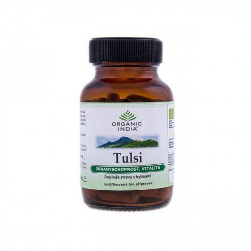 BIO Kapsle Tulsi 60 kapslí Organic India