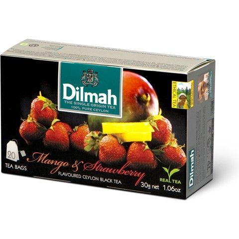 Dilmah (čaj) Čaj černý mango + jahoda 20sáčků DILMAH