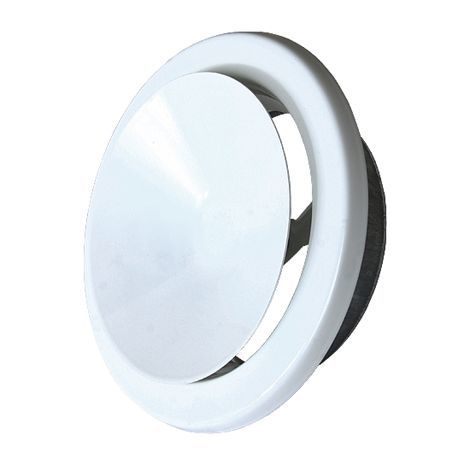 AMSTAL Ventilační talíř výfukový 100 mm bílá
